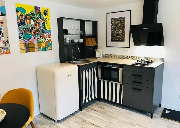 Apartament L'appar Du Grand Bois - Jacuzzi -